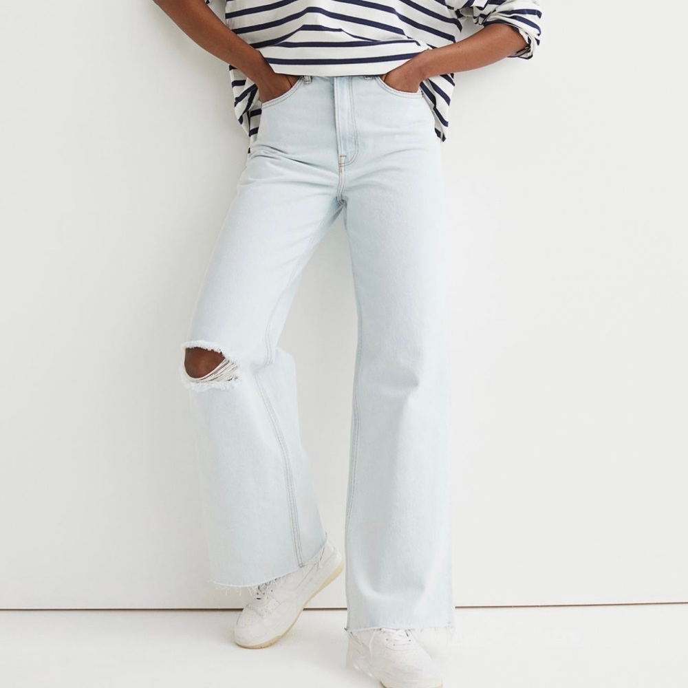 Light High waist denim